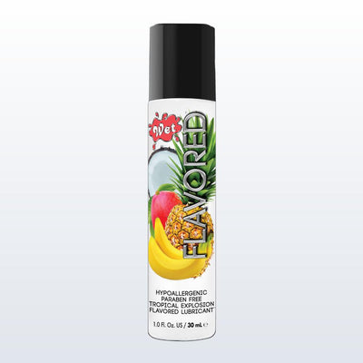 Wet "Tropical Explosion" Flavored Lubricant 🍍 by Condomania.com