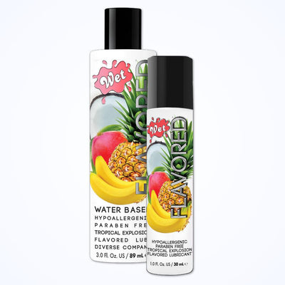 Wet "Tropical Explosion" Flavored Lubricant 🍍 by Condomania.com