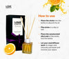 Love Earth Reed Diffuser- Orange by Distacart