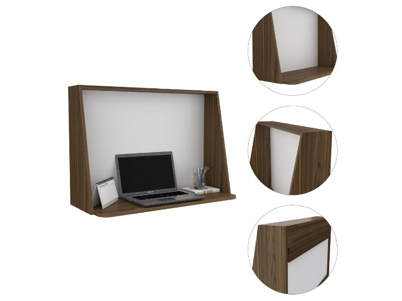 Roma Wall Desk, Wall Mounted by FM FURNITURE