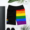 LGBT Flag Porcupine Yoga Shorts by Proud Libertarian