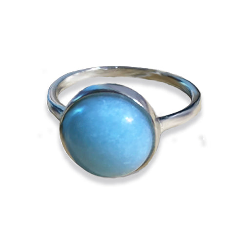 Gemstone Round Ring by Urban Charm Marketplace