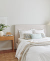Handwoven Recycled Denim Pillow 14"x40" by Anaya