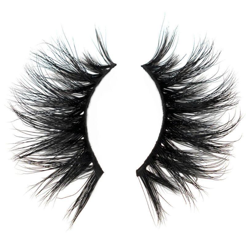 August 3D Mink Lashes 25mm - Nellie's Way Beauty, Inc.
