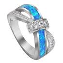You Cross My Mind Ring Diamond Crystals In 3 Lovely Colors by VistaShops - Nellie's Way Beauty, Inc.