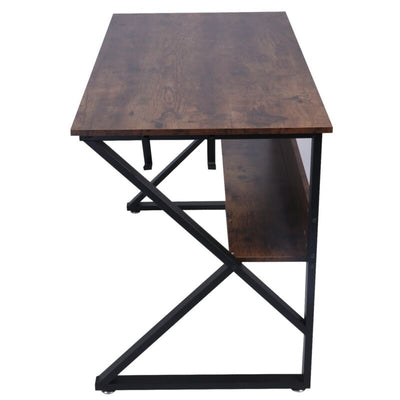 B Design Computer Desk with Bookshelf by Plugsus Home Furniture