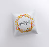 Grateful Throw Pillow Cover