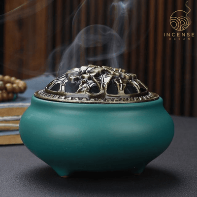 Ceramic Incense Holder by incenseocean