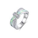 You Cross My Mind Ring Diamond Crystals In 3 Lovely Colors by VistaShops - Nellie's Way Beauty, Inc.