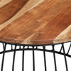 Solid Acacia Wood Coffee Table by Blak Hom