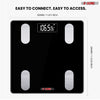 Smart Digital Bathroom Weighing Scale with Body Fat and Water Weight by Blak Hom