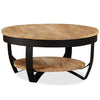 Solid Rough Mango Wood Coffee Table