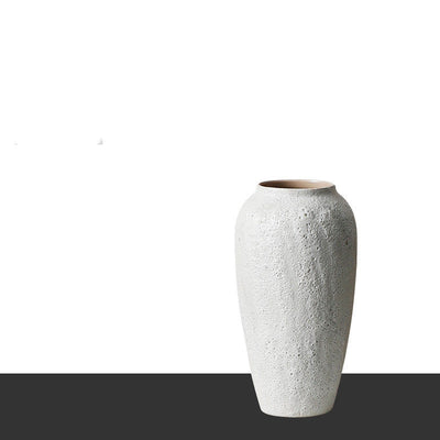 Fashionable Modern Minimalist White Creative Vase by Blak Hom