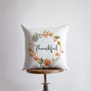 Thankful | Throw Pillow Cover