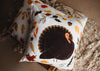 Primitive Turkey Pillow Cover | Thanksgiving deco