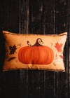 Primitive Pumpkin Lumbar Pillow Cover | 18x12