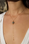 Labradorite Lariat by Toasted Jewelry