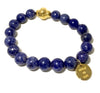 Lapis Lazuli Mantra Bracelet by Urban Charm Marketplace