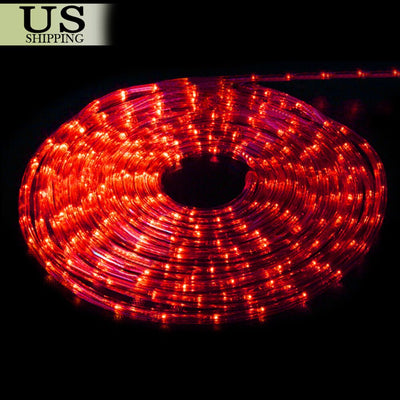 LED Rope Light 110V Garden Indoor Outdoor String Lighting Tube 50/150/100/300 ft by Plugsus Home Furniture