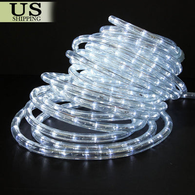 LED Rope Light 110V Garden Indoor Outdoor String Lighting Tube 50/150/100/300 ft by Plugsus Home Furniture