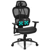 Office Chair Massage Lumbar Mesh Recliner