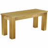 Dining Room Bench Solid Wood Pine - Six Different Sizes And Ten Colors