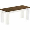 Dining Room Bench Solid Wood Pine - Six Different Sizes And Ten Colors
