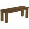 Dining Room Bench Solid Wood Pine - Six Different Sizes And Ten Colors