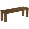 Dining Room Bench Solid Wood Pine - Six Different Sizes And Ten Colors