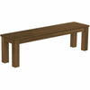 Dining Room Bench Solid Wood Pine - Six Different Sizes And Ten Colors