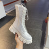 Chunky Platform Combat Boots by White Market