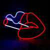 Cigarette Lips Neon Light by White Market