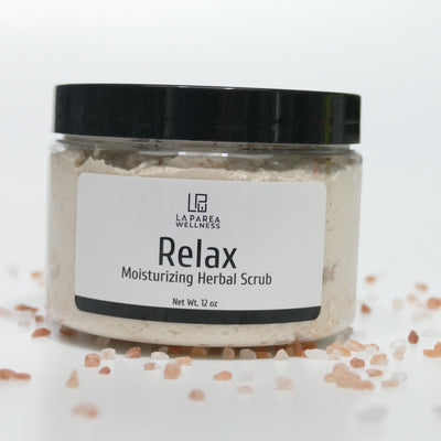 Relax Herbal Body Scrub by LA PAREA WELLNESS