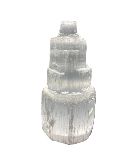 Selenite Cleansing Tower - 4" by OMSutra