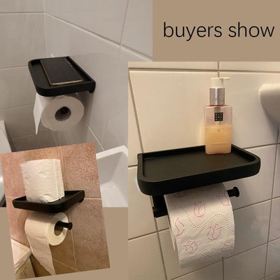 Stainless Steel Toilet Paper Holder by Quality Home Distribution