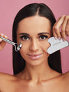 Stainless Steel Jade Roller & Gua Sha Set by Jade and Gua