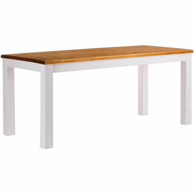 Dining Table Rio Solid Pine Wood - Twelve Different Sizes and Ten Colors