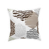 Uniquely You Decorative Throw Pillow - Accent / Geometric Print - Beige by inQue.Style