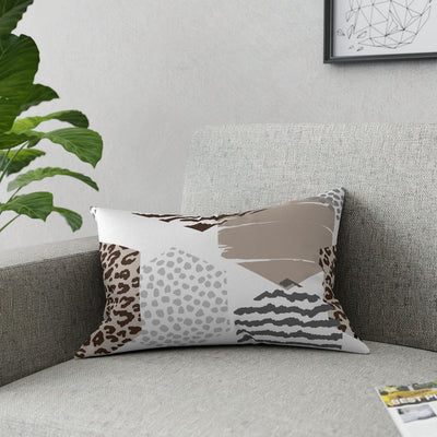 Uniquely You Decorative Throw Pillow - Accent / Geometric Print - Beige by inQue.Style