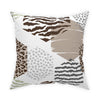 Uniquely You Decorative Throw Pillow - Accent / Geometric Print - Beige by inQue.Style