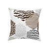 Uniquely You Decorative Throw Pillow - Accent / Geometric Print - Beige by inQue.Style
