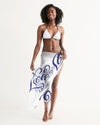 Uniquely You Sheer Love Bleu Swimsuit Cover Up by inQue.Style
