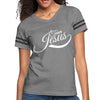 Uniquely You Womens Graphic Vintage Tee, Team Jesus Sport T-Shirt by inQue.Style