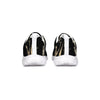 Uniquely You Womens Sneakers - Black and Gold Swirl Style Canvas Sports Shoes / Running by inQue.Style