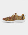 Uniquely You Womens Sneakers - Brown Paisley Style Canvas Sports Shoes / Running by inQue.Style
