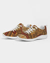 Uniquely You Womens Sneakers - Brown Paisley Style Canvas Sports Shoes / Running by inQue.Style