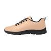 Uniquely You Womens Sneakers, Dark Peach and Black  Running Shoes by inQue.Style