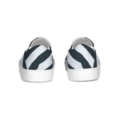 Uniquely You Womens Sneakers - Multicolor Low Top Slip-On Canvas Sports Shoes - S998857 by inQue.Style