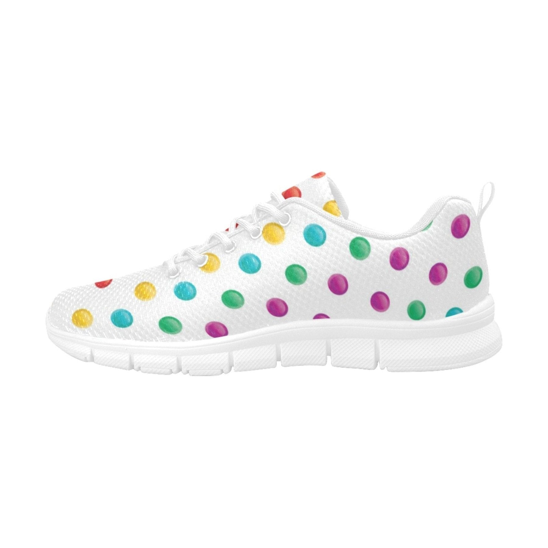 Uniquely You Womens Sneakers,  Polka Dot  Running Shoes by inQue.Style