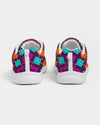 Uniquely You Womens Sneakers - Purple Kaleidoscope Style Canvas Sports Shoes / Running by inQue.Style